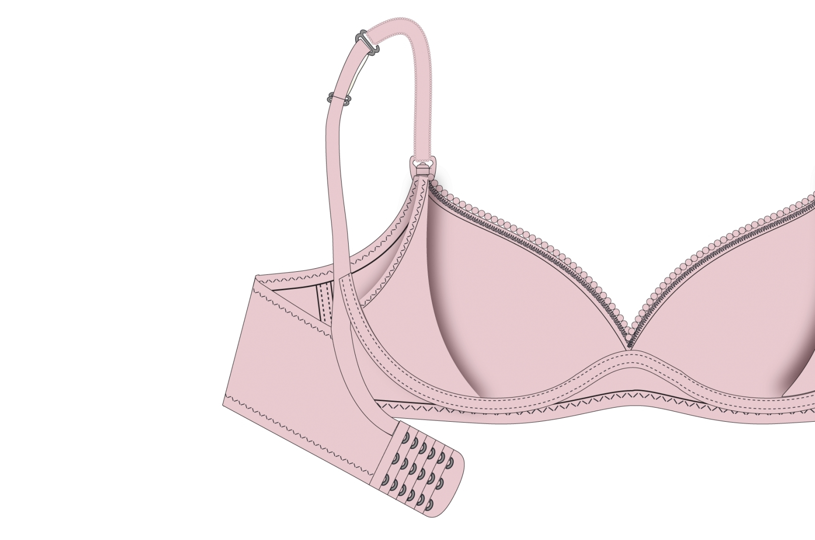 Mousse Contour Wireless Nursing Bra Cake Maternity