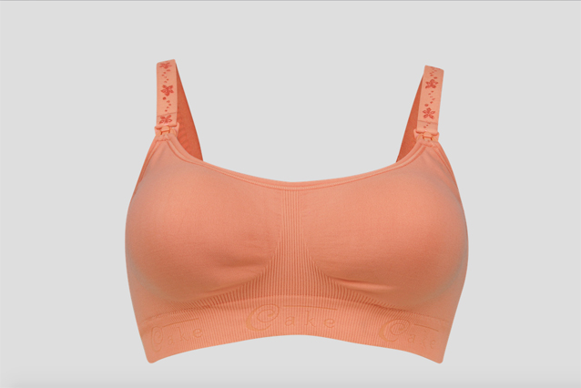 Coral Rock Candy Seamless Bra
