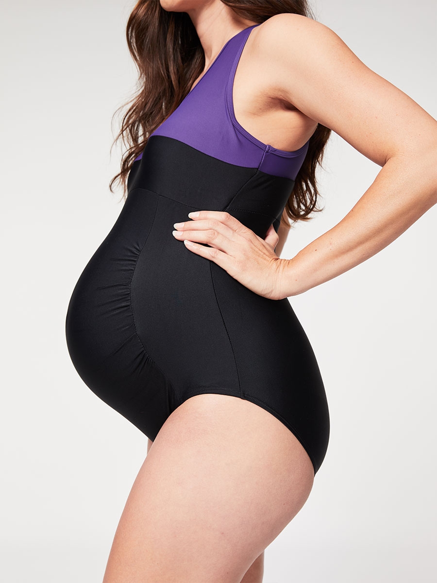 smoothie maternity swimsuit - black