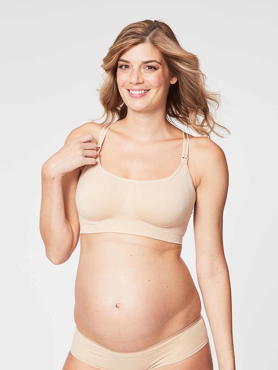 Cotton Candy Seamless Nursing Bra - Pink