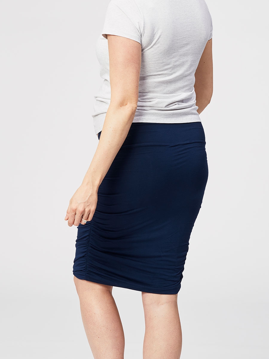 tiramisu maternity skirt - navy