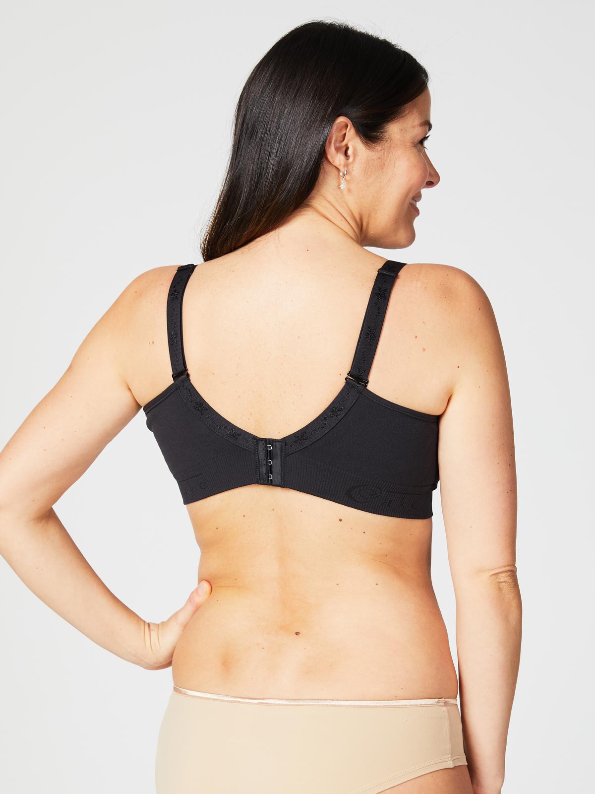 rock candy nursing bra - black