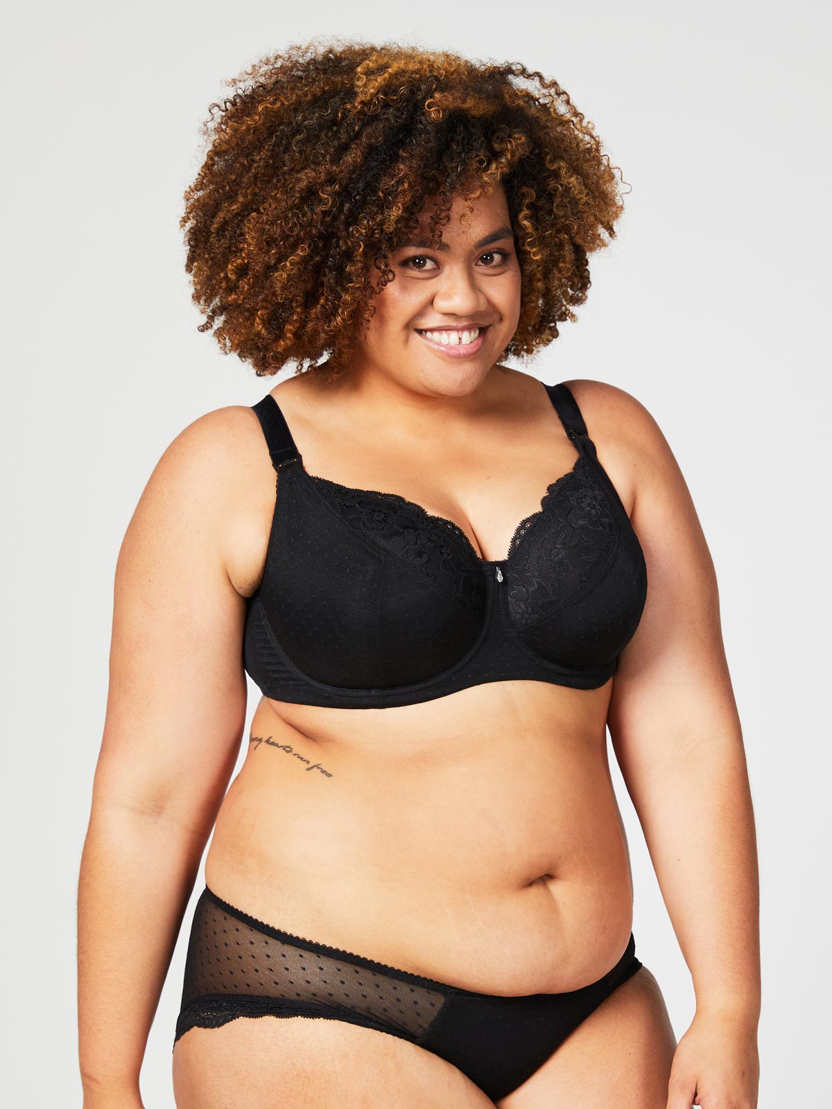 timtams nursing bra - black