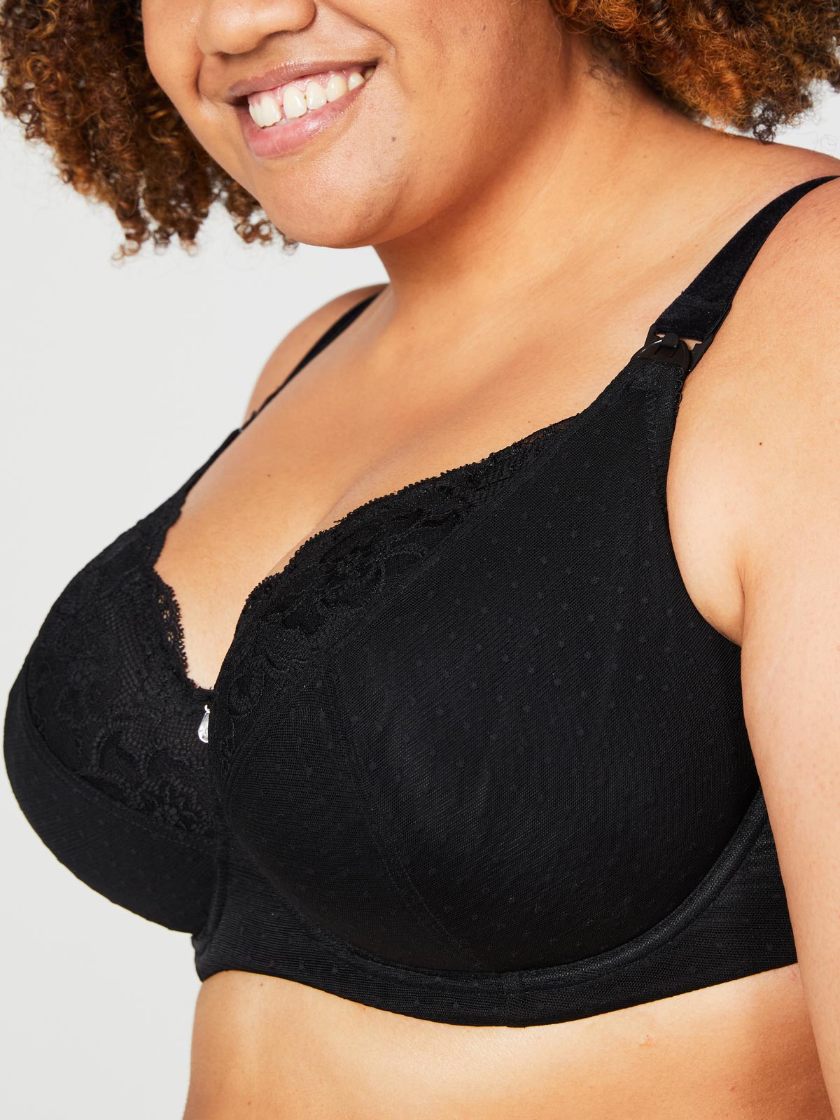 timtams nursing bra - black