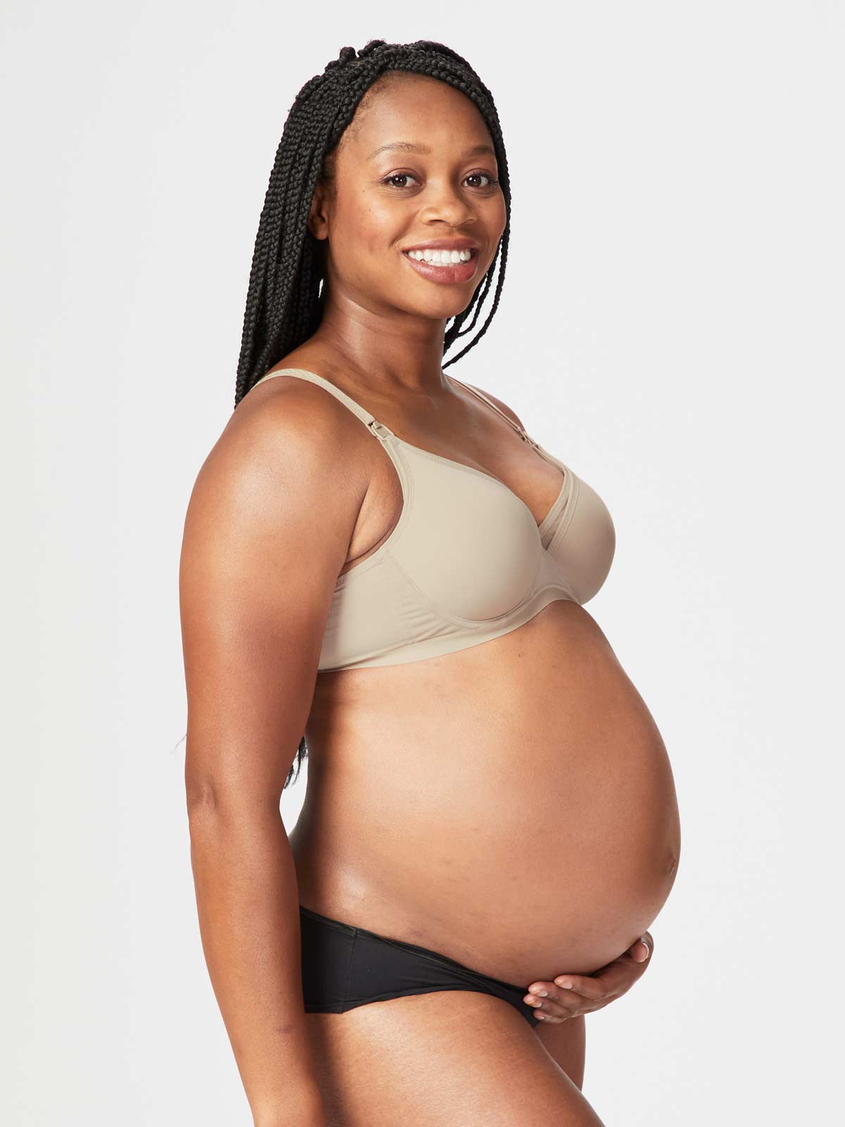 empower nursing bra - nude