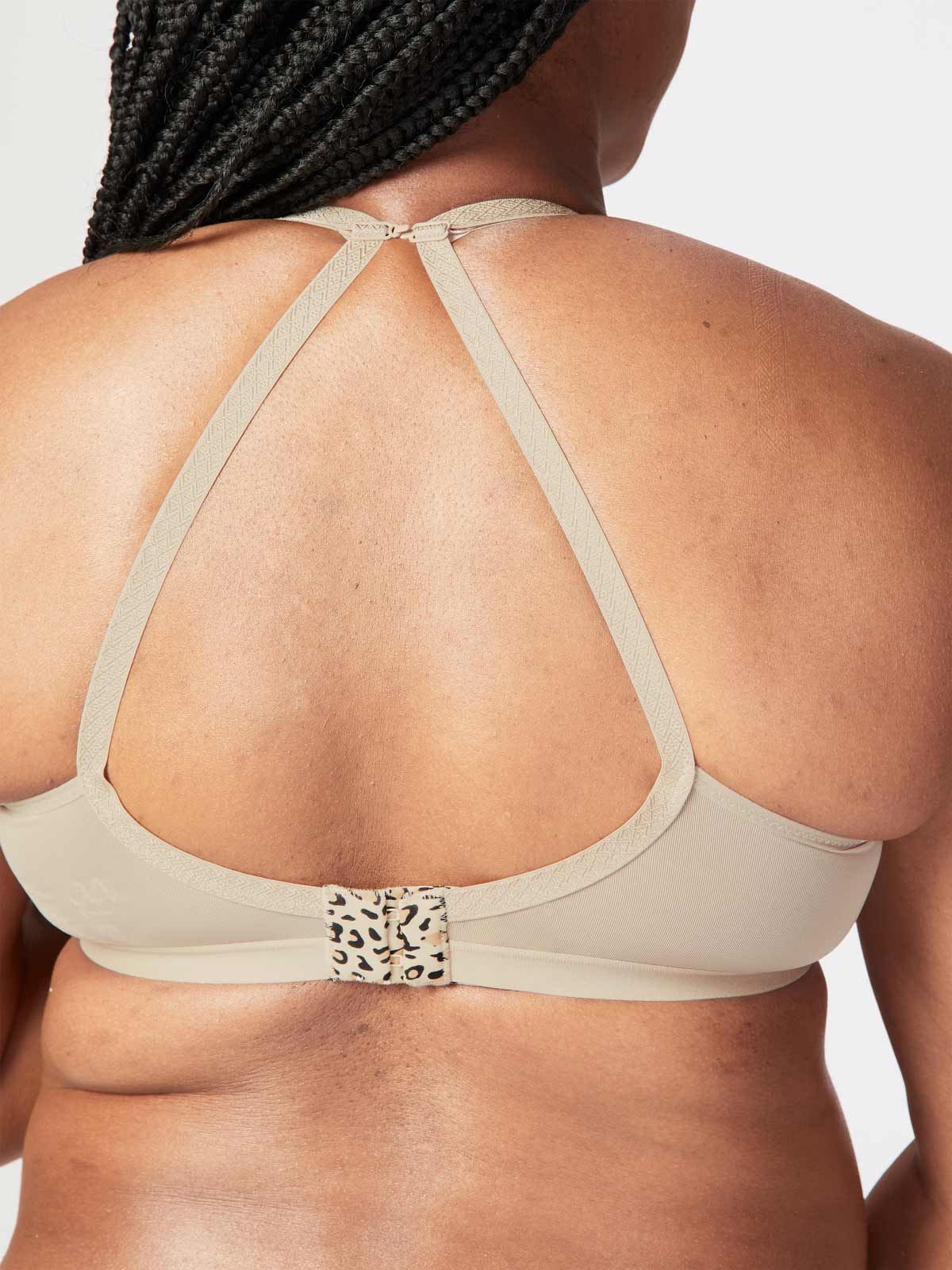 empower nursing bra - nude