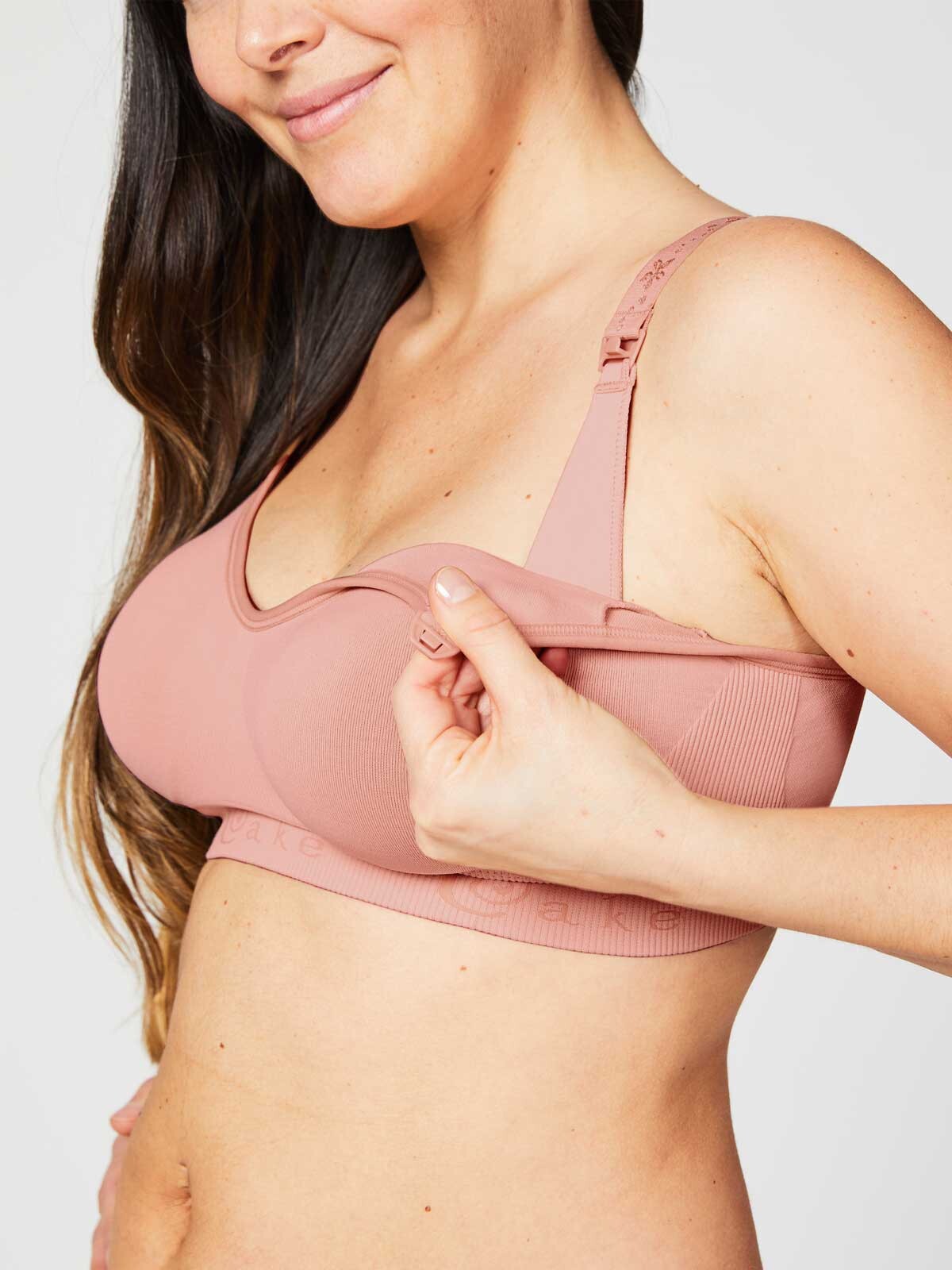 rock candy nursing bra - rosewood