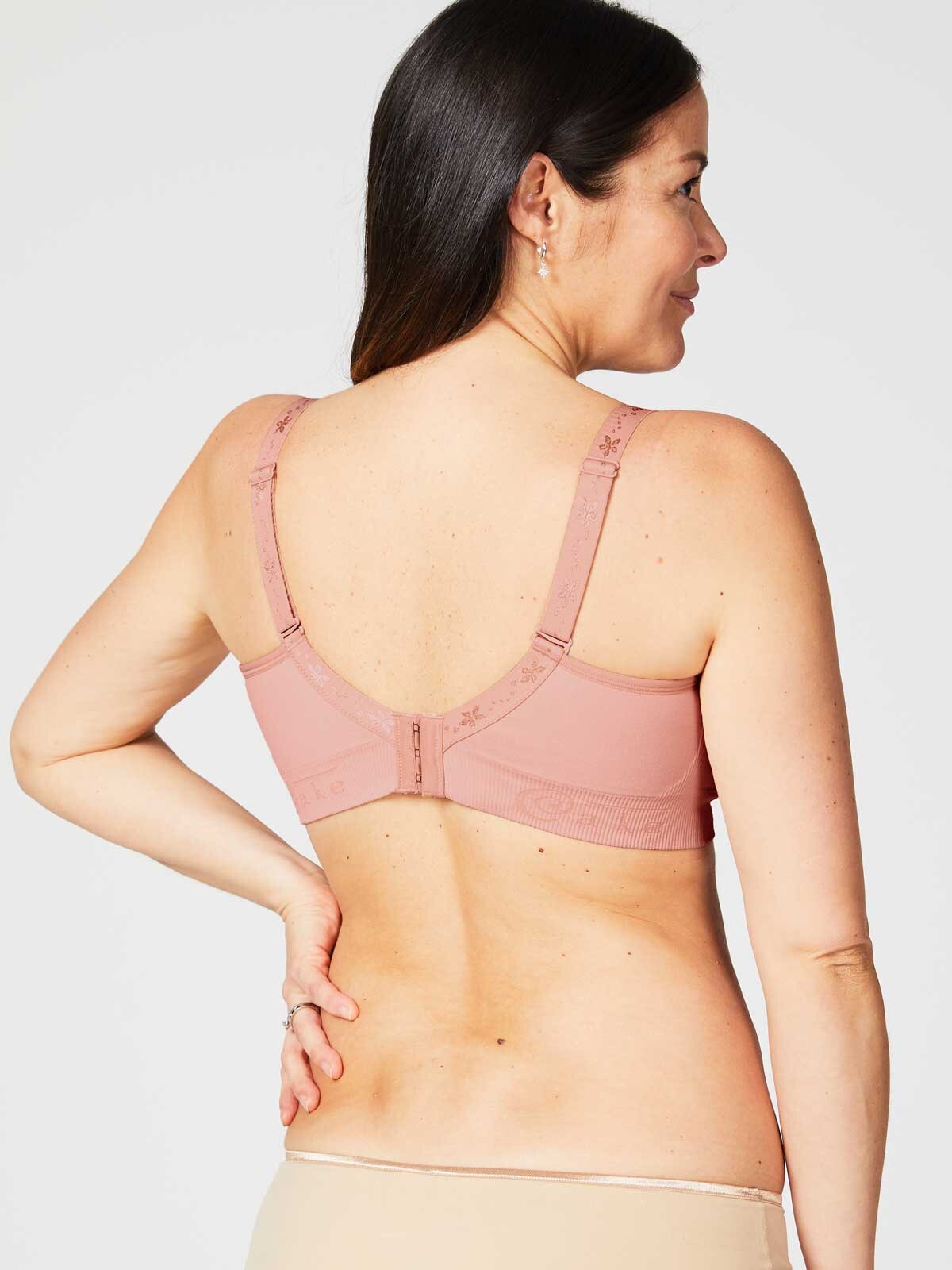 rock candy nursing bra - rosewood