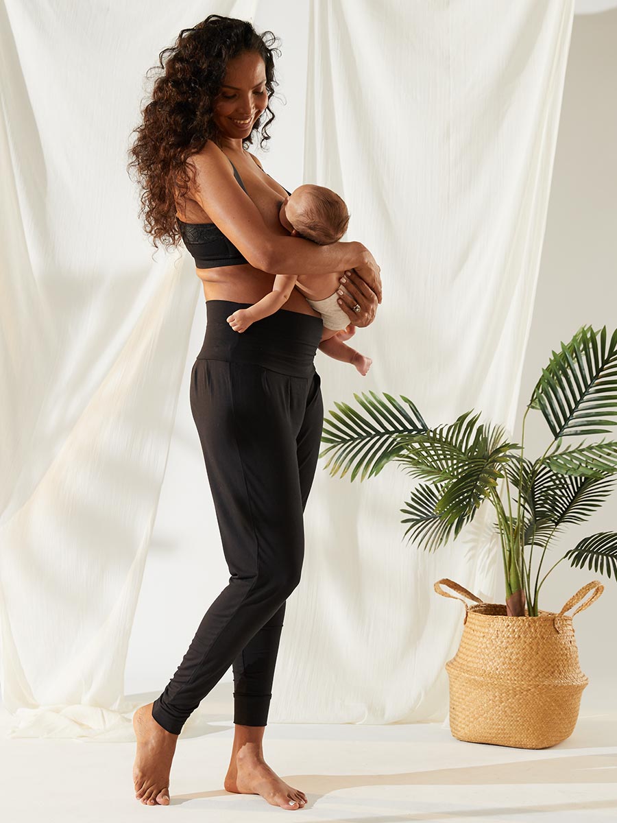 nougat lounge pants - black