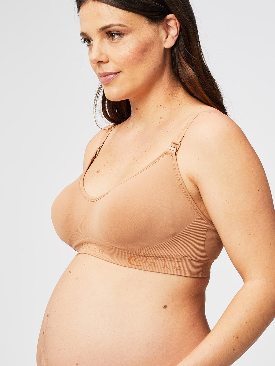 rock candy nursing bra - mocha