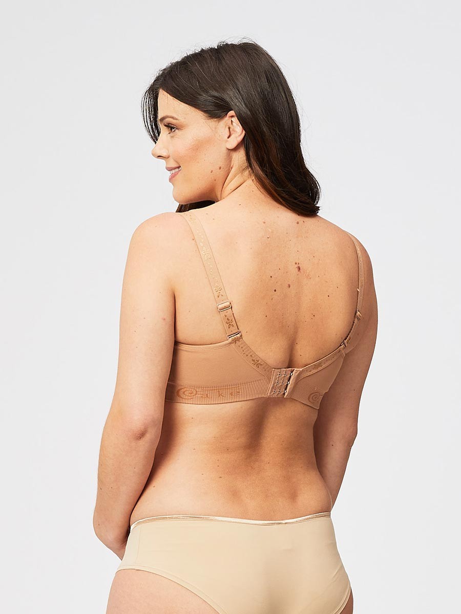 rock candy nursing bra - mocha