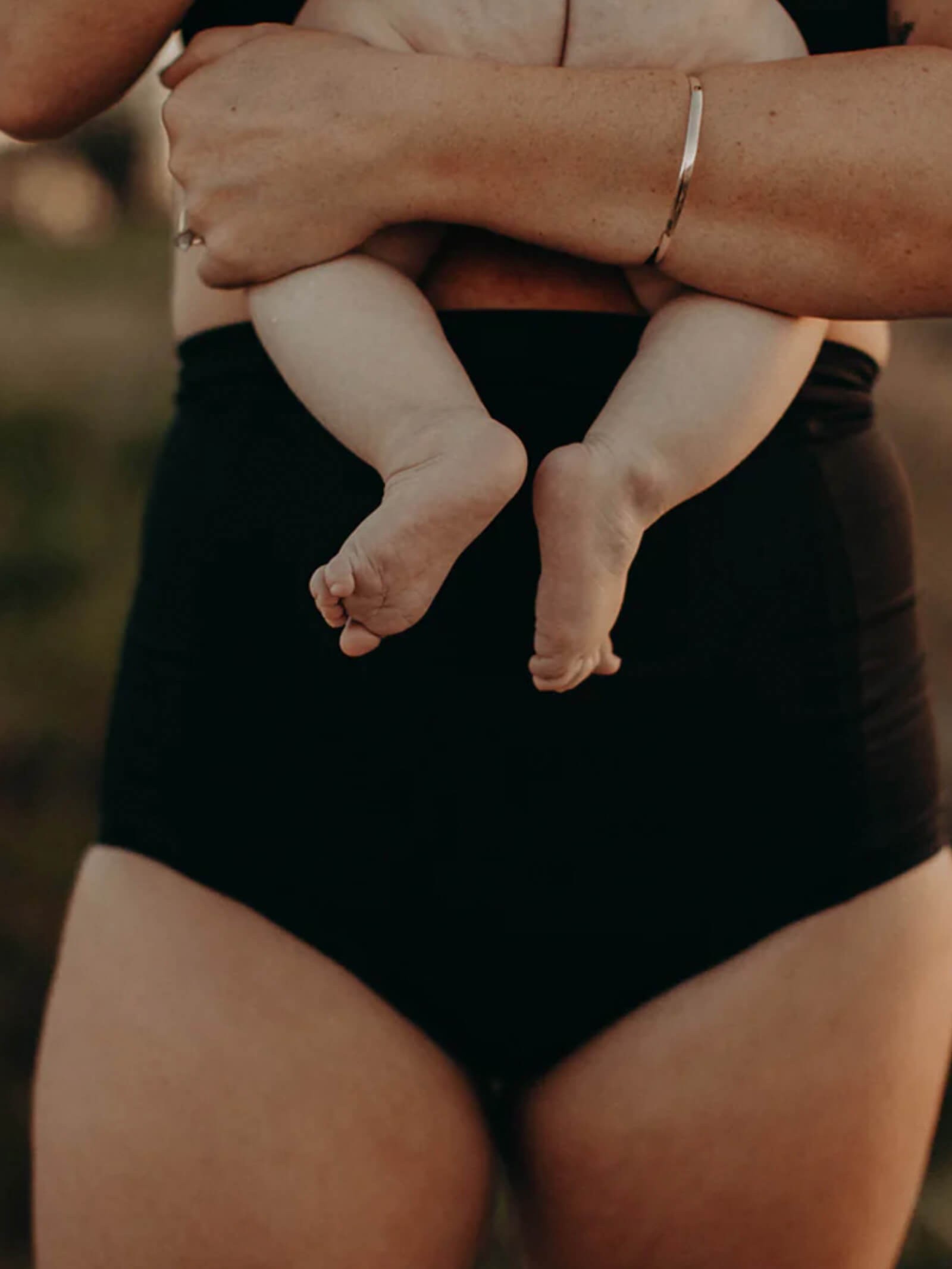 baremum postpartum briefs - black