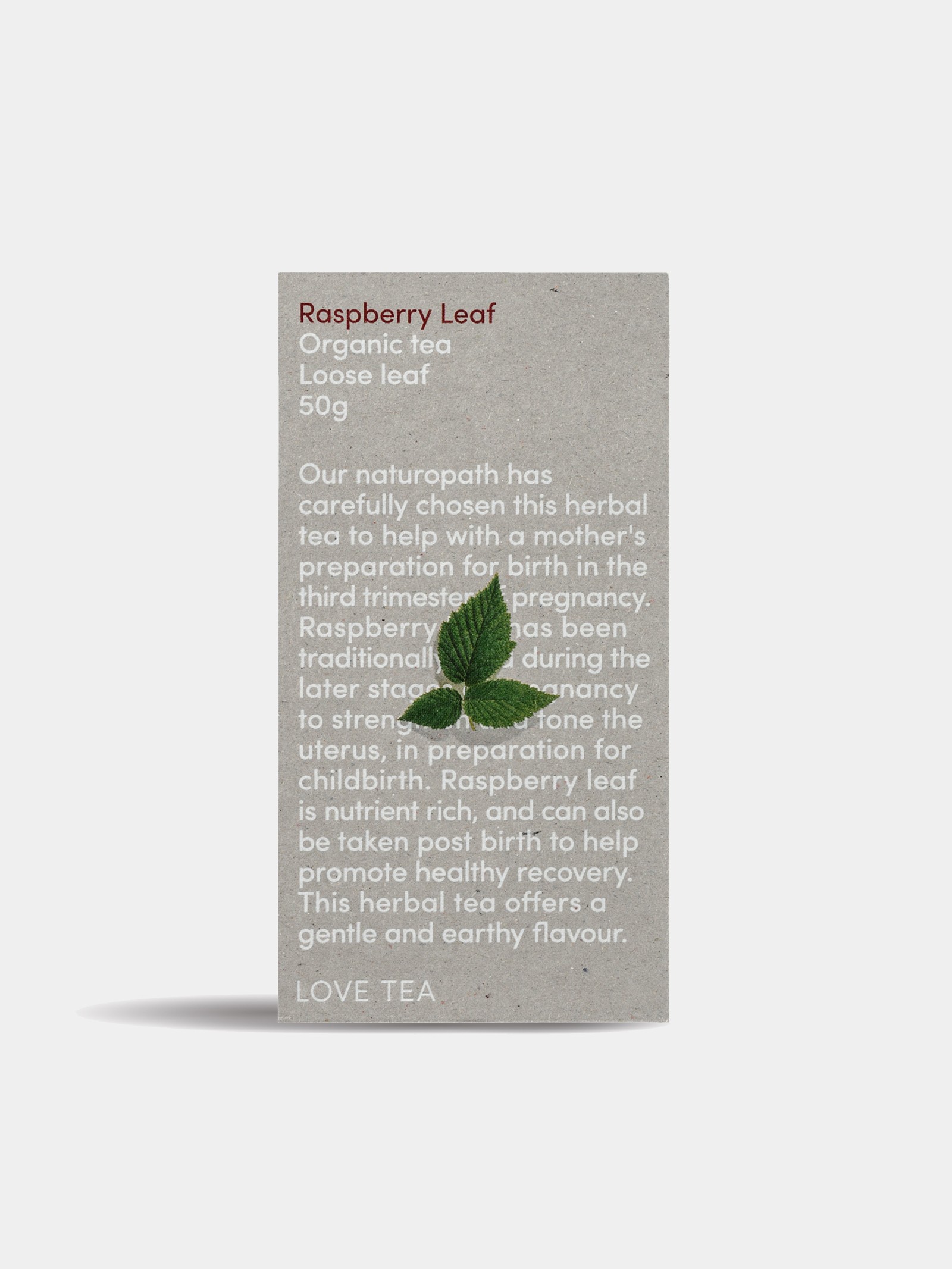 raspberry leaf tea - various
