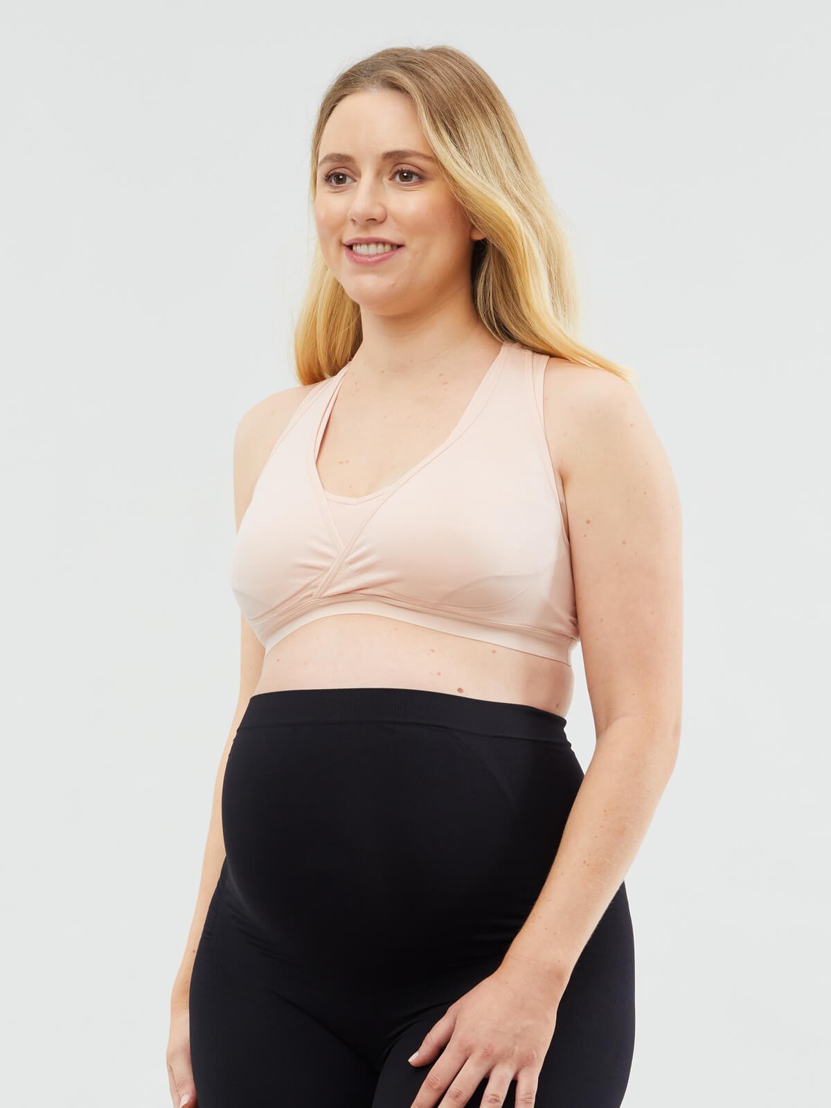 lotus pumping bra - blush