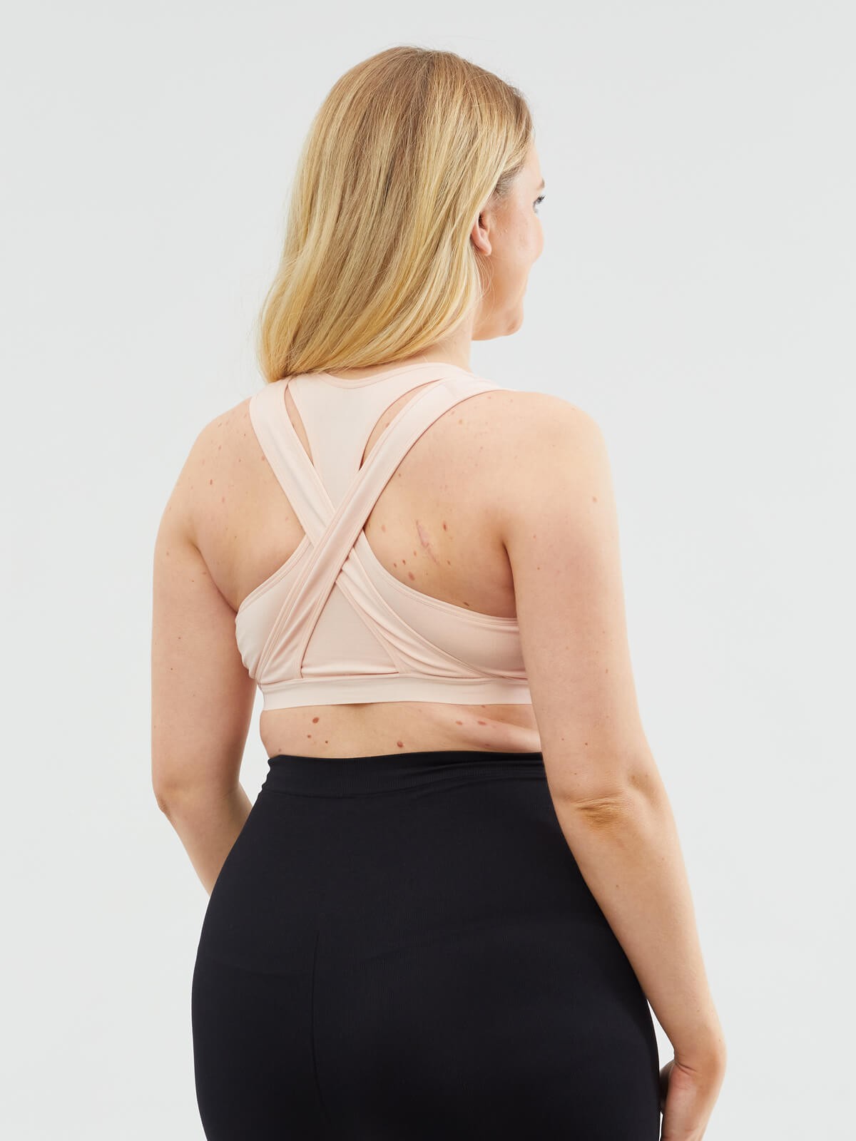 lotus pumping bra - blush