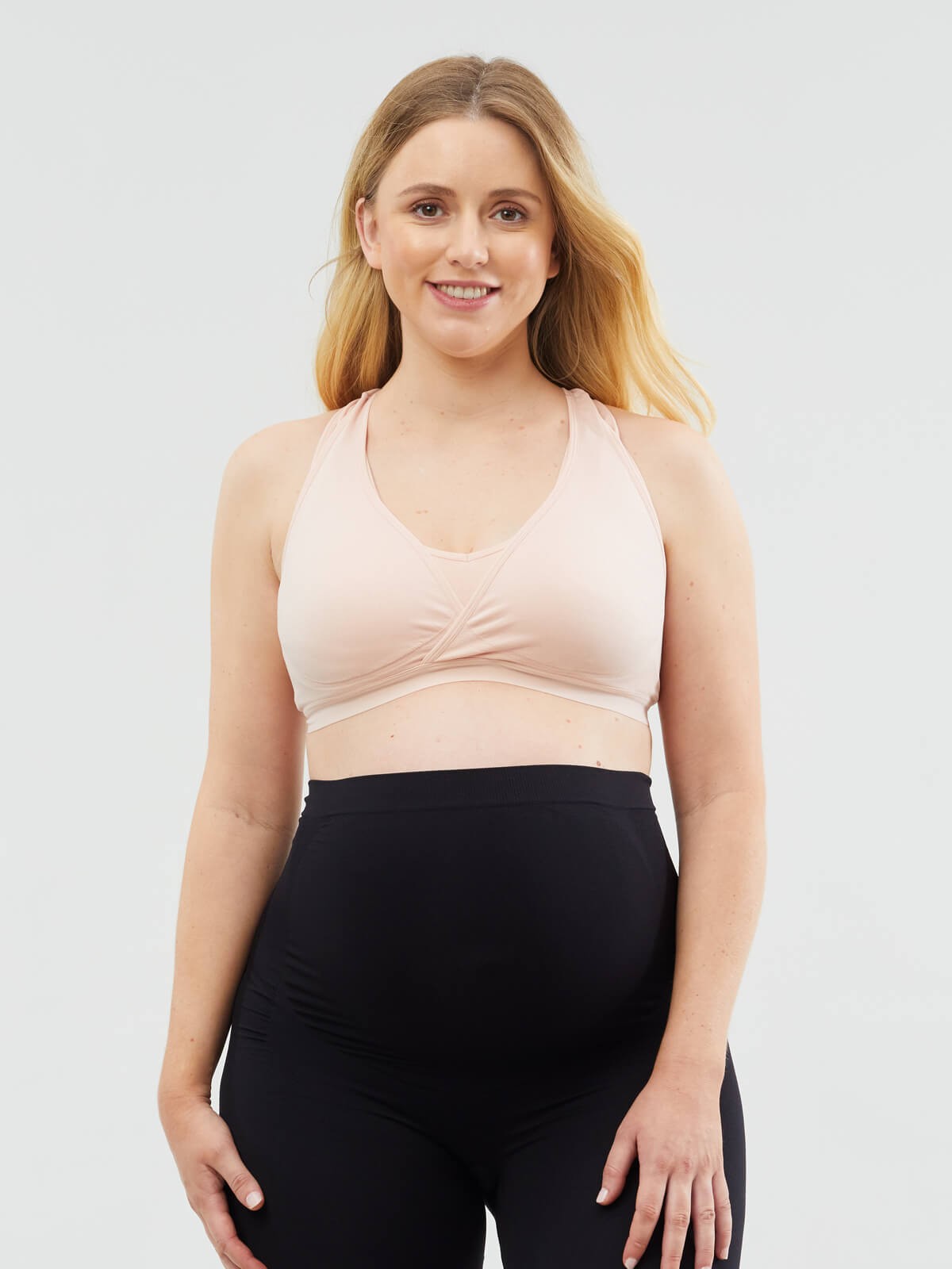 lotus pumping bra - blush
