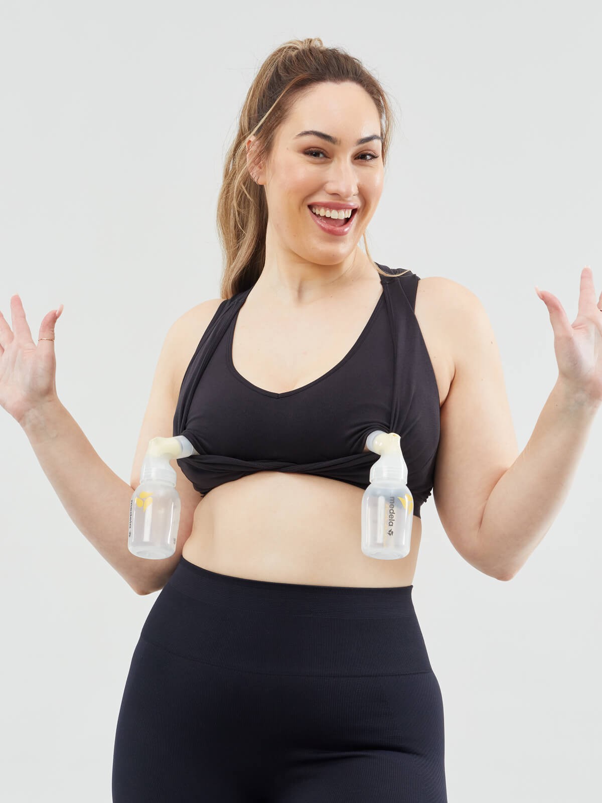 Lotus Hands-free Nursing & Pumping Bra - Sage