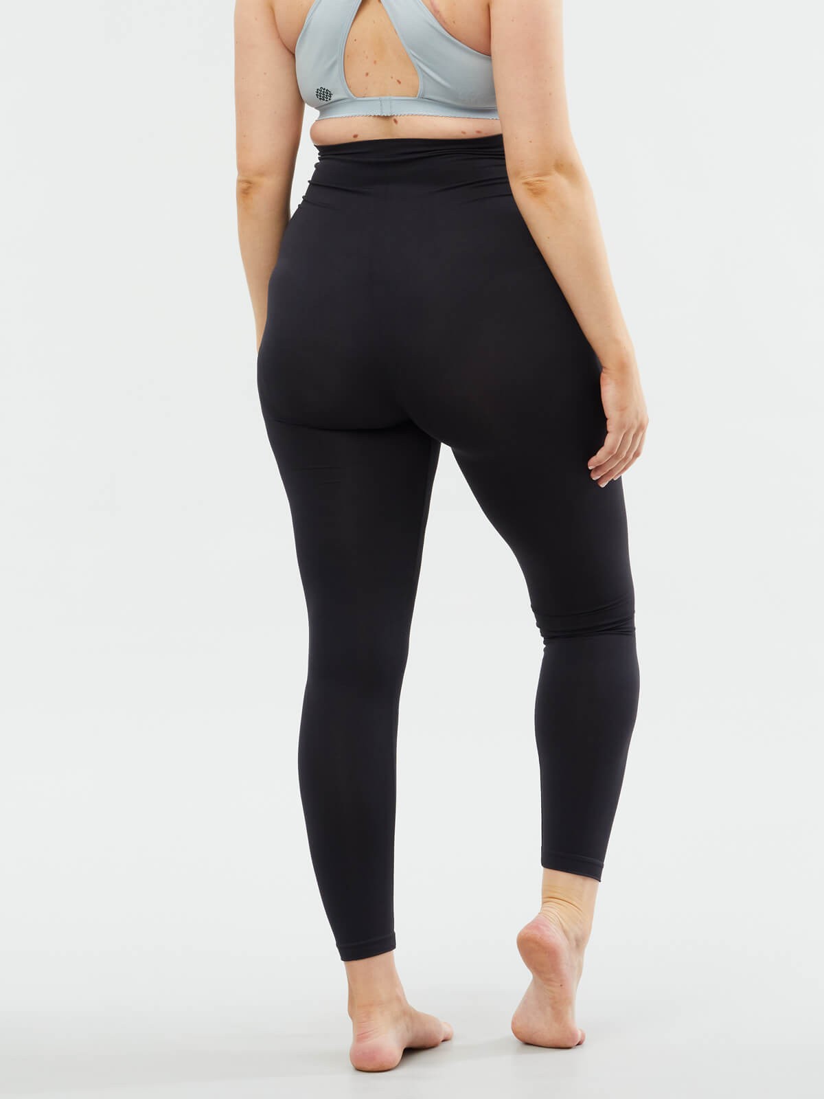 butter recycled pregnancy legging - black