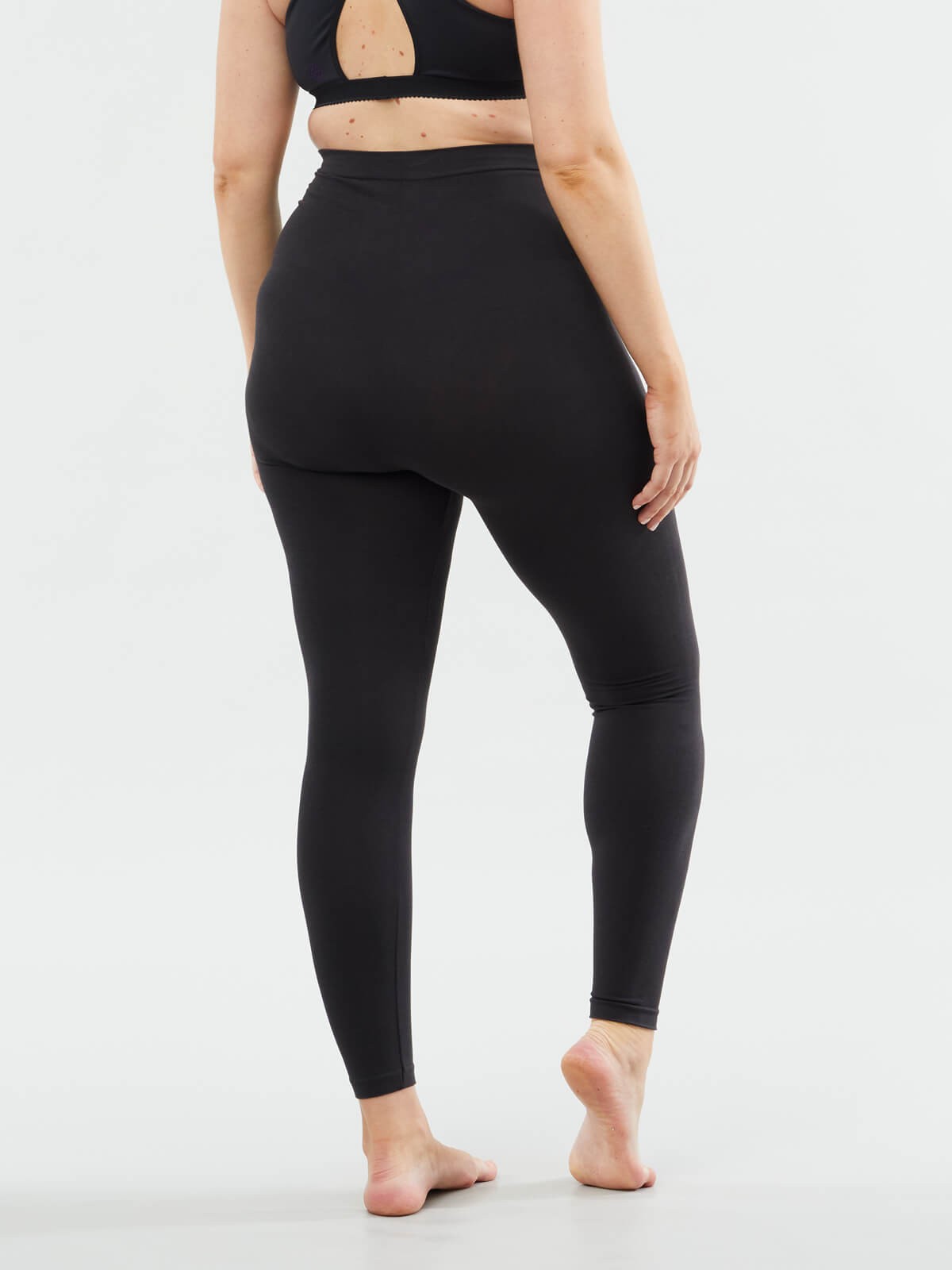 honey modal pregnancy legging - black