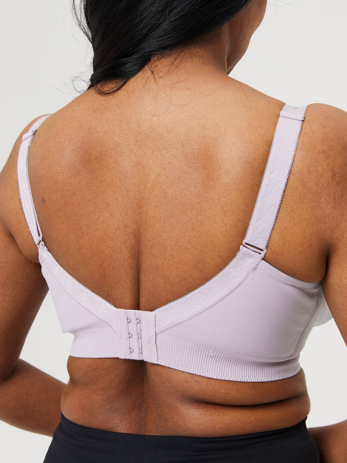 popping candy nursing bra - lavender