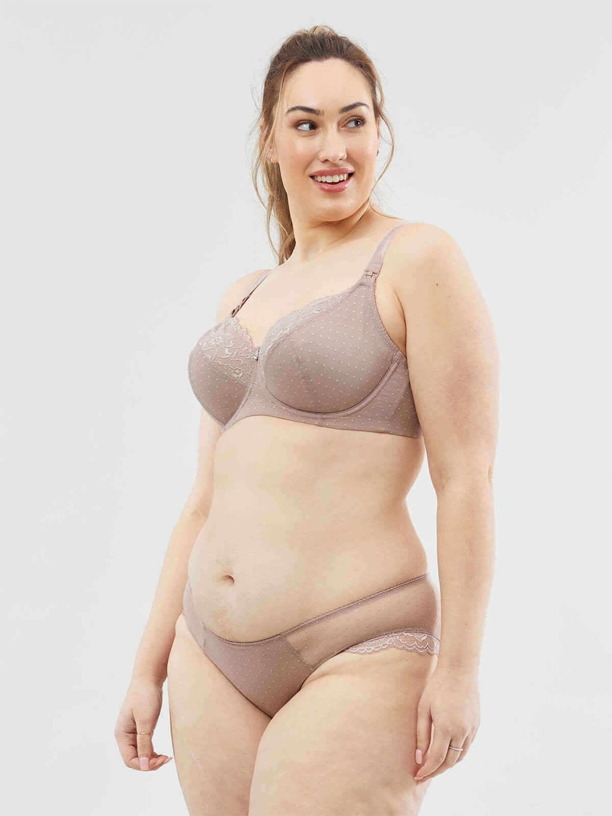 timtams nursing bra - taupe
