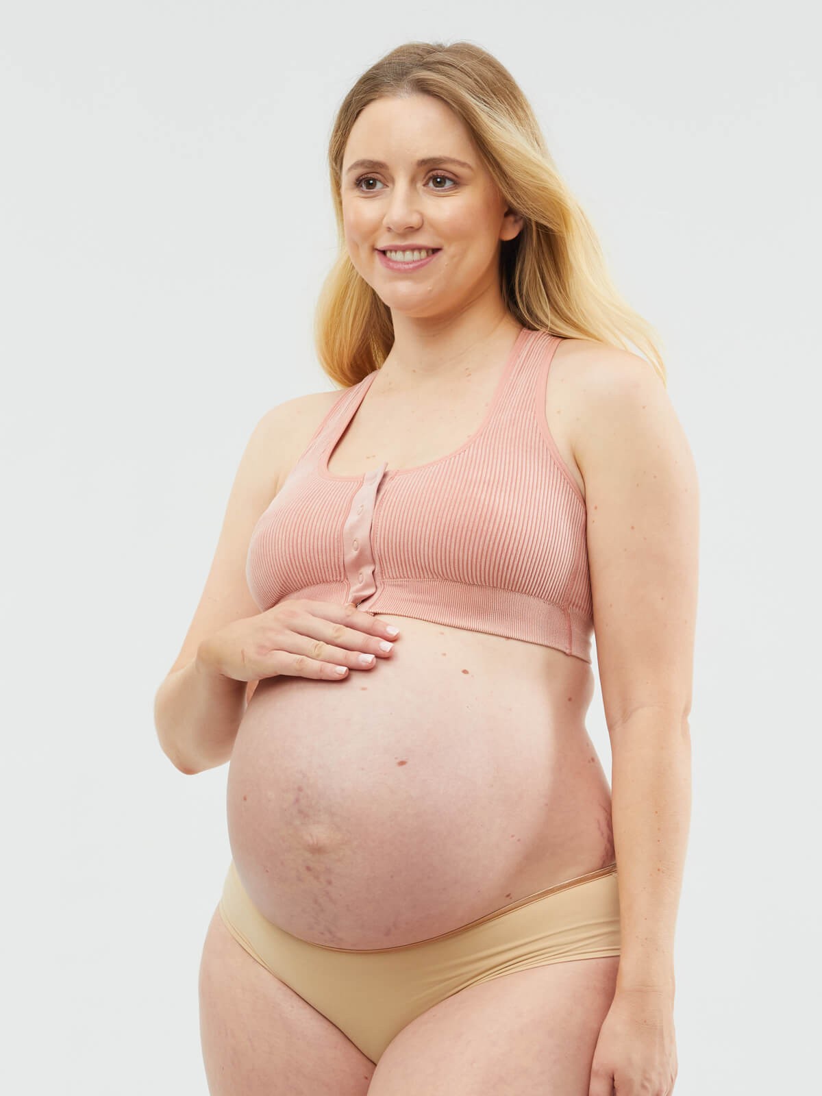 Biscotti Leakproof Nursing Bra - Rose