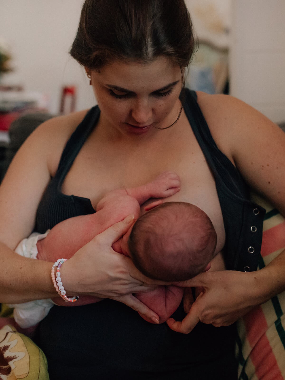 biscotti nursing bra - black