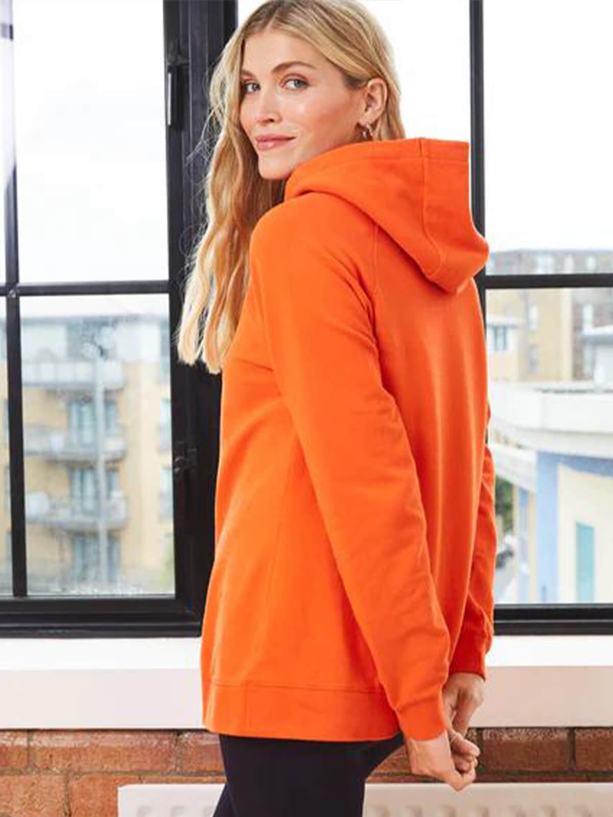 organic maternity hoodie - osp