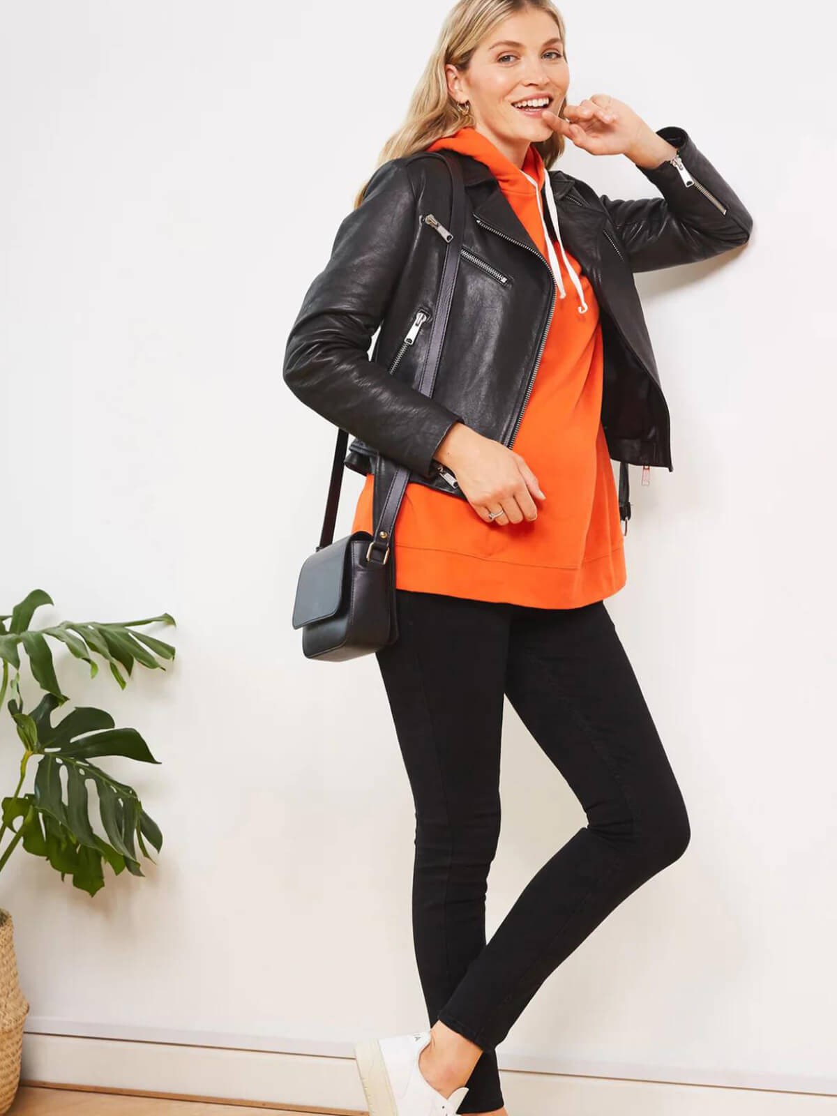 organic maternity hoodie - osp