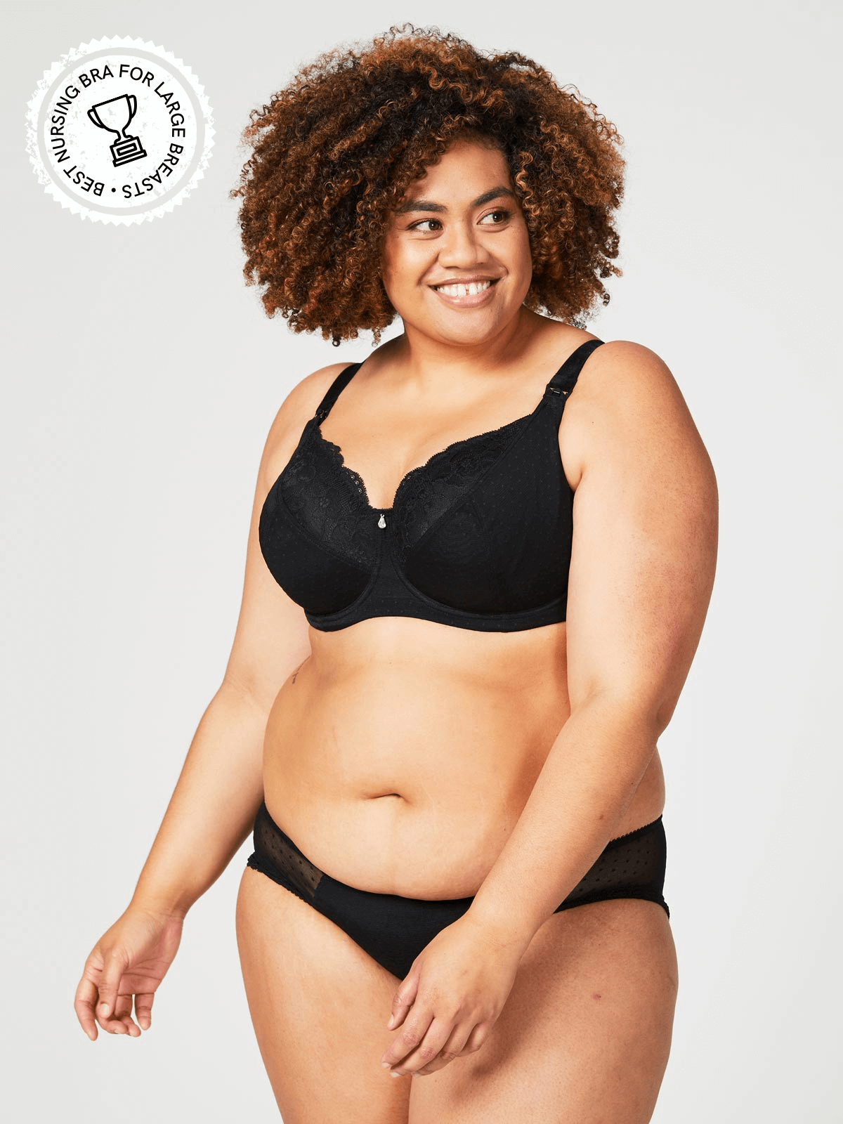 TimTams Flexi-wire Nursing Bra - Black