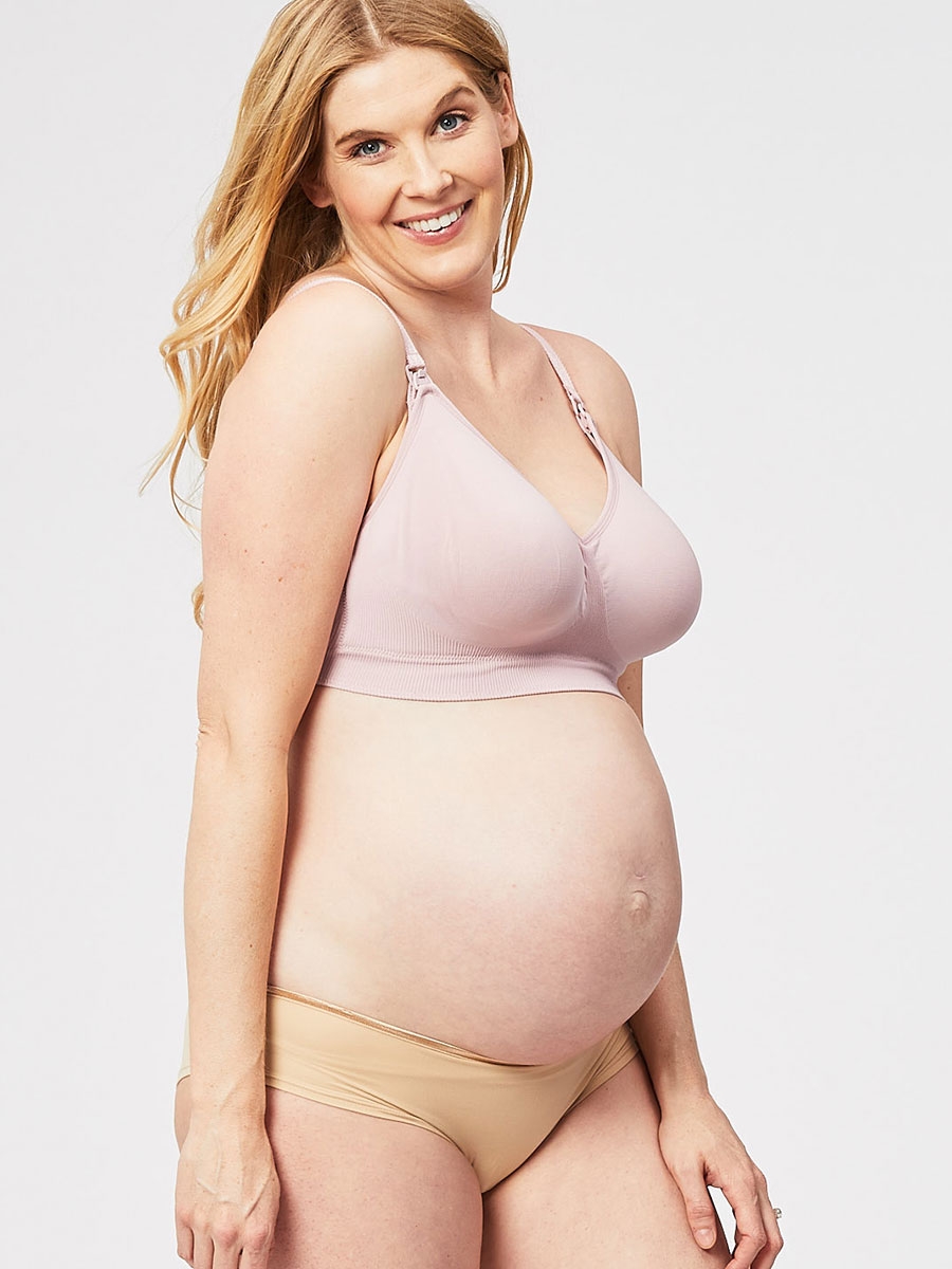 popping candy nursing bra - pink