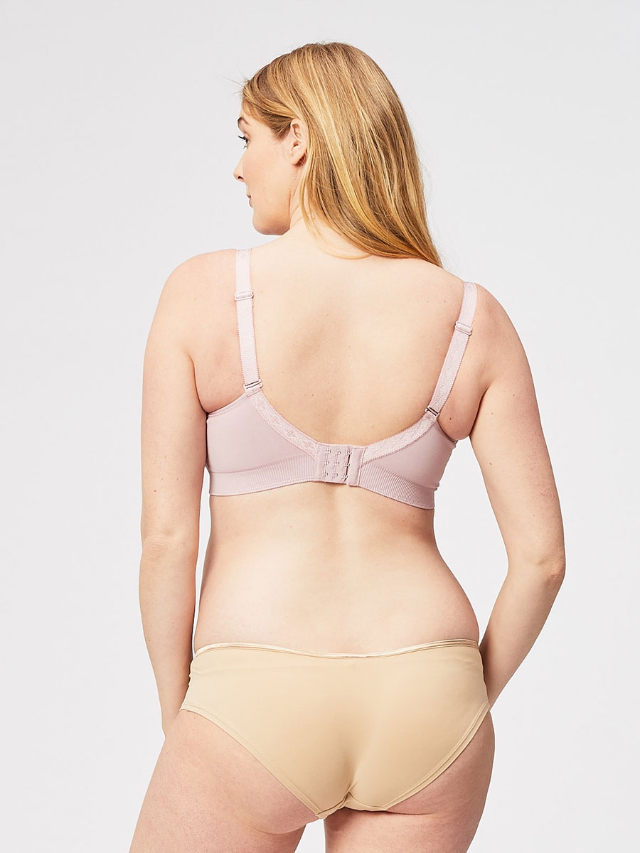 popping candy nursing bra - pink