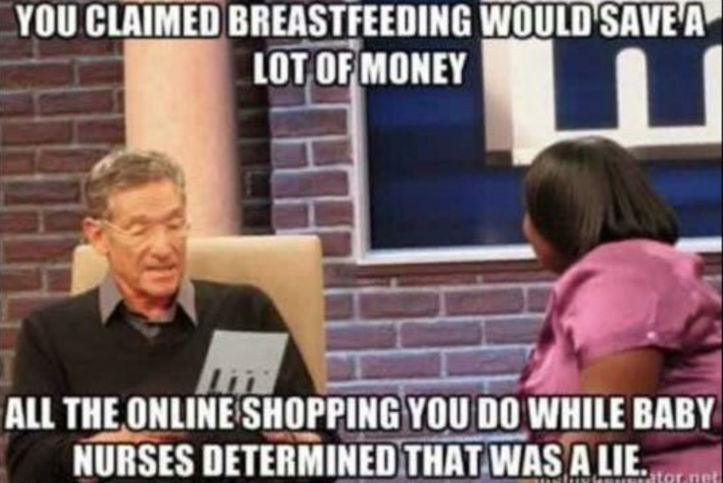 breastfeeding meme