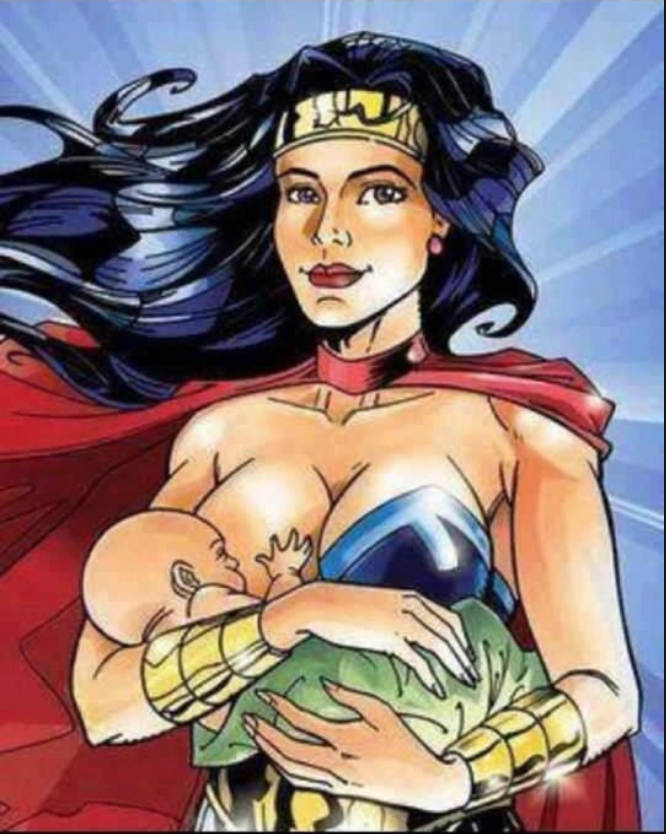 breastfeeding mom
