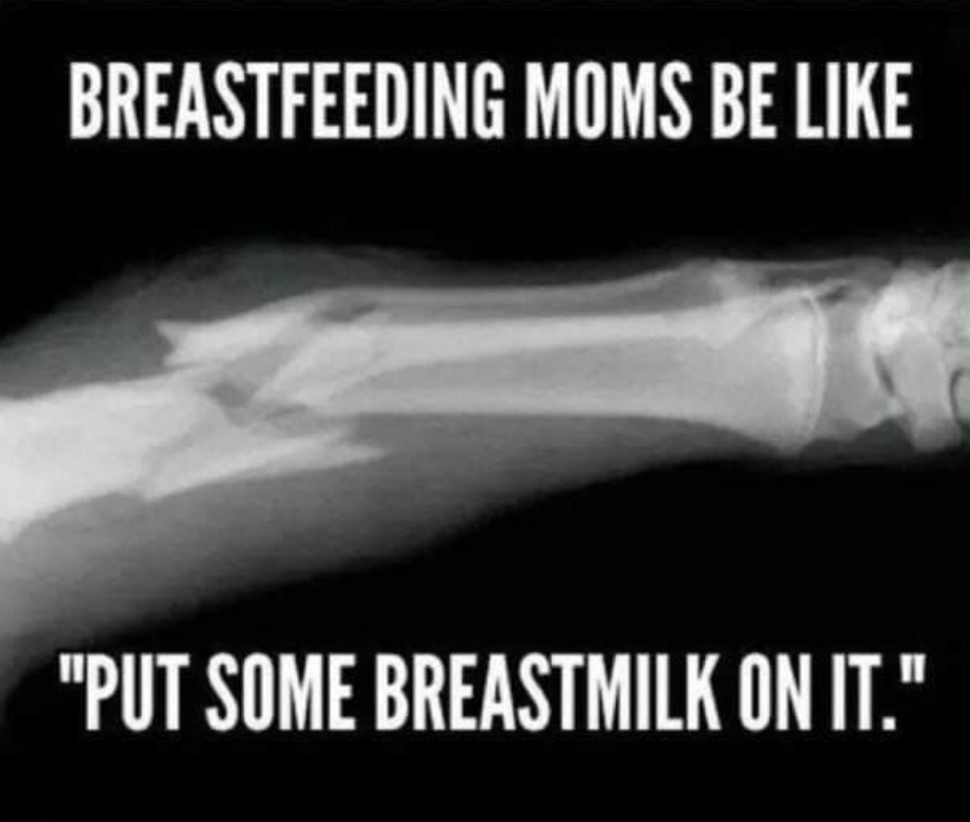 breastfeeding mother be like