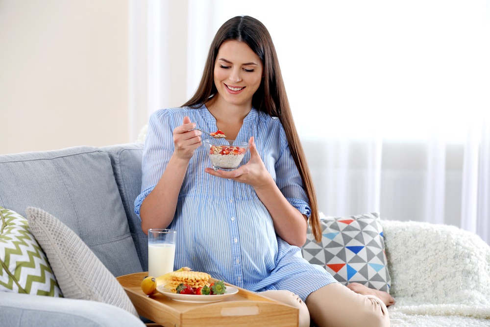 eating healthy while pregnant