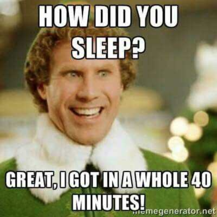 how did you sleep