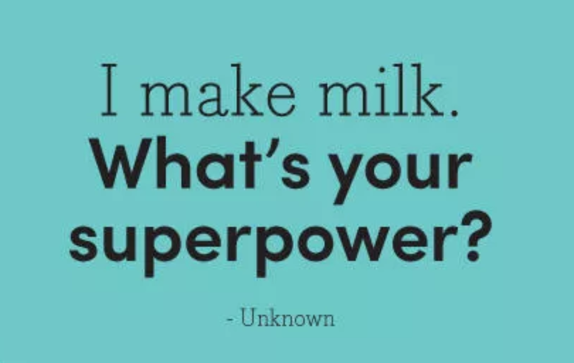 i make milk