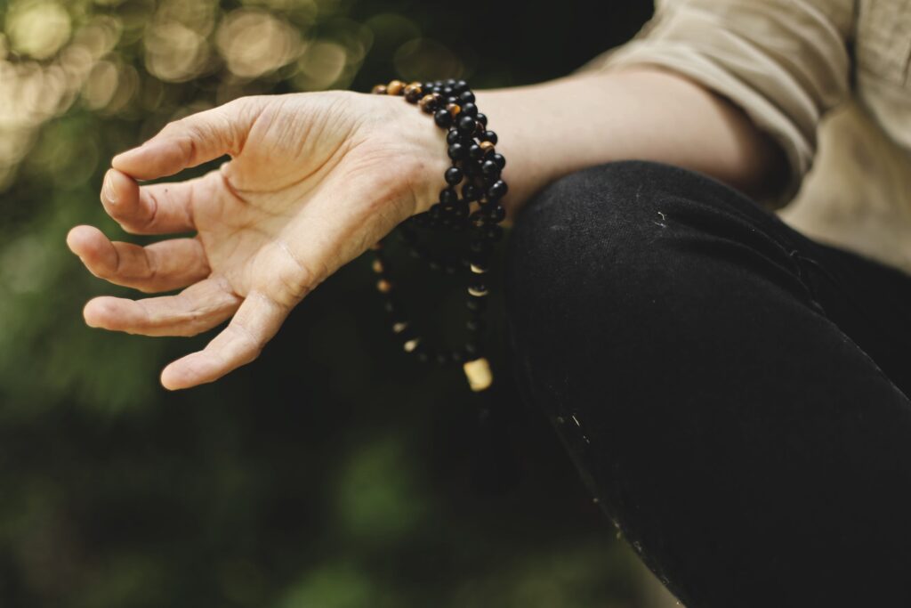 meditation outdoors