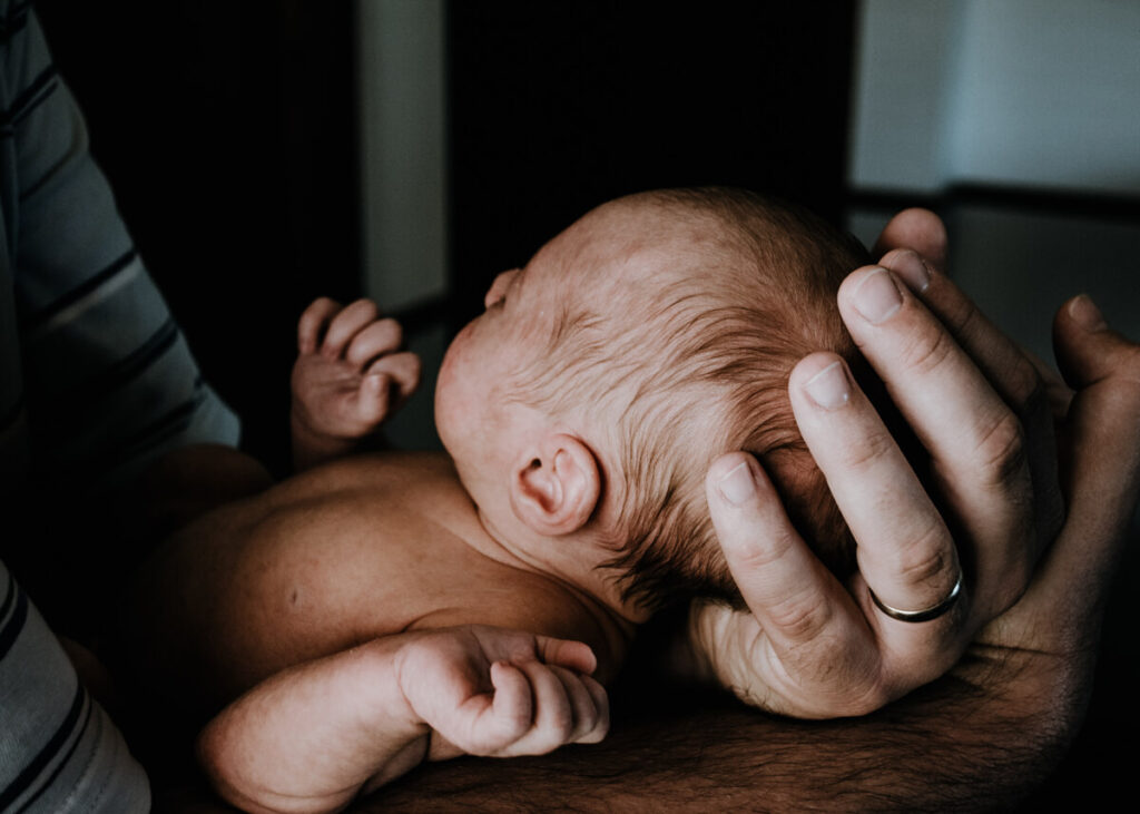 new born baby - close up