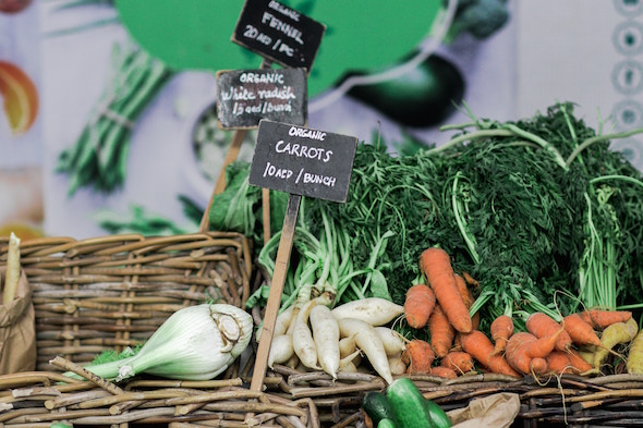 organic vegetables