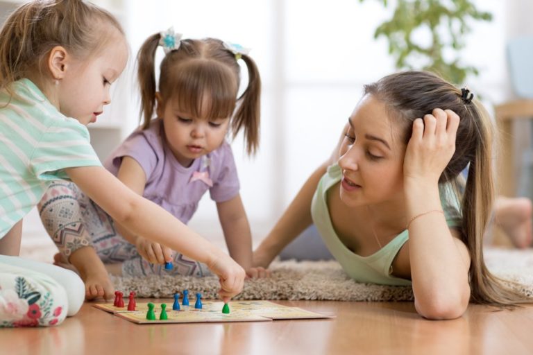 playing board games
