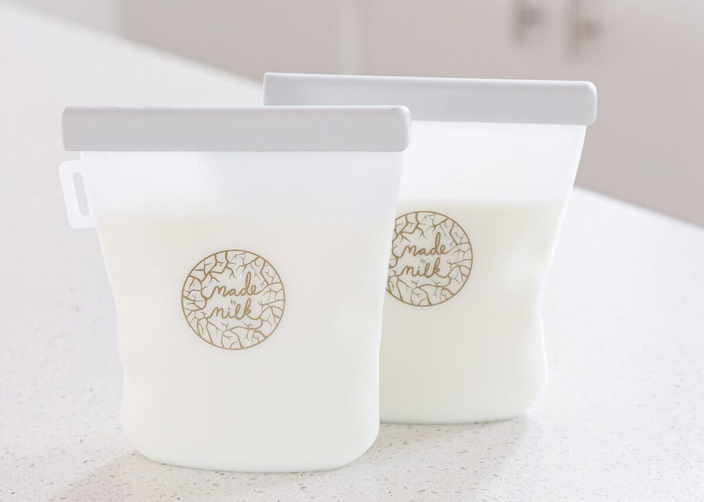 reusable breastmilk storage bags