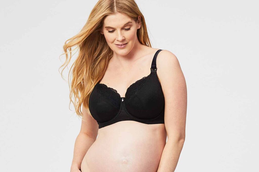 supportive fuller bust nursing bra