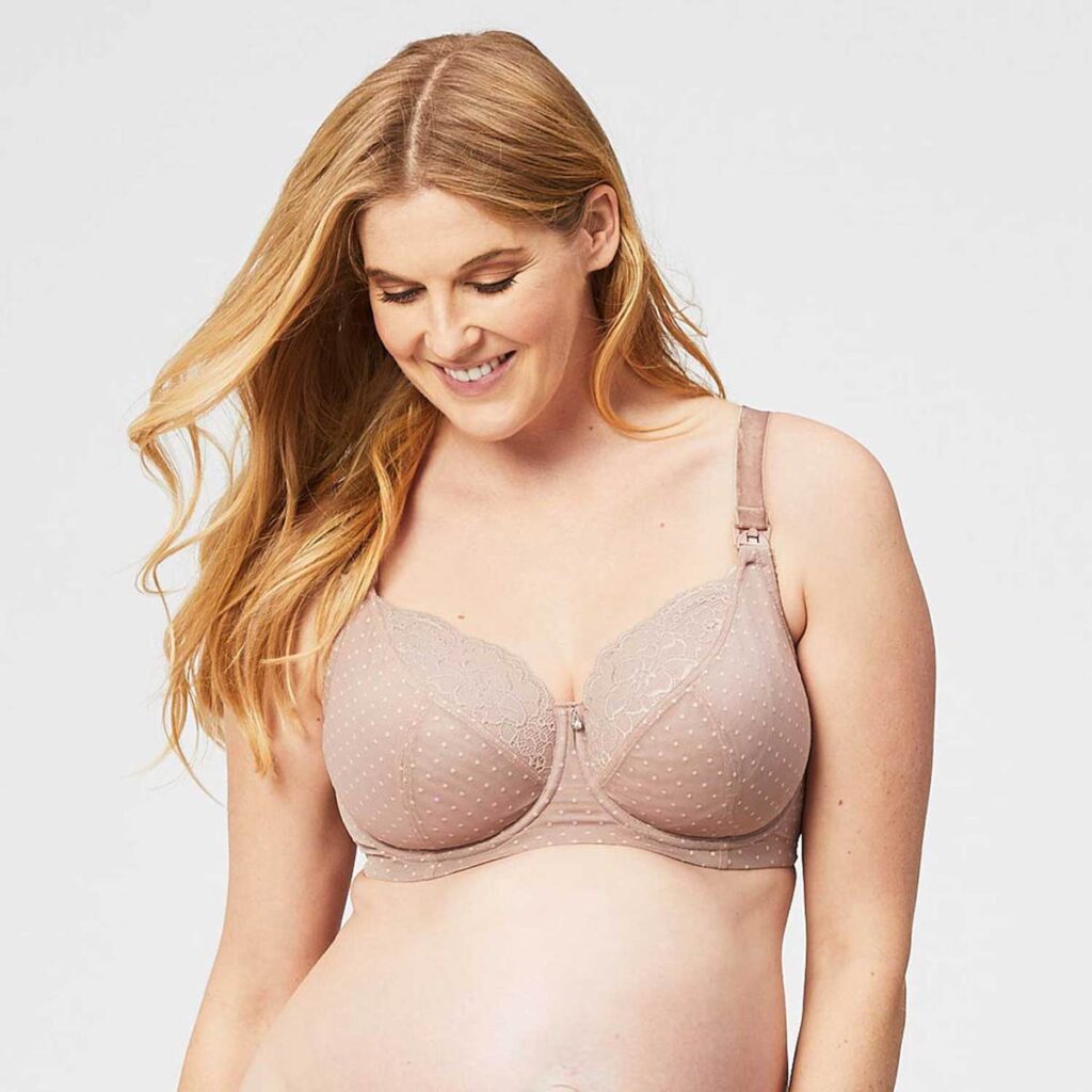 woman wearing cake maternity timtams