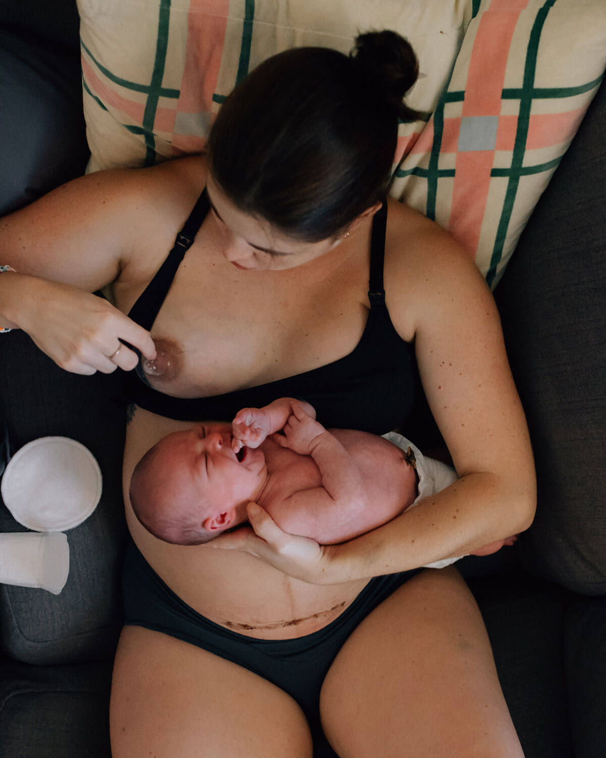 The 411 on Breastfeeding After a C-Section