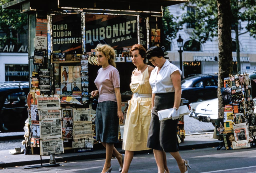 women on street